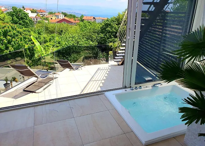 Penthouse Jacuzzi & Pool Luxury Opatija