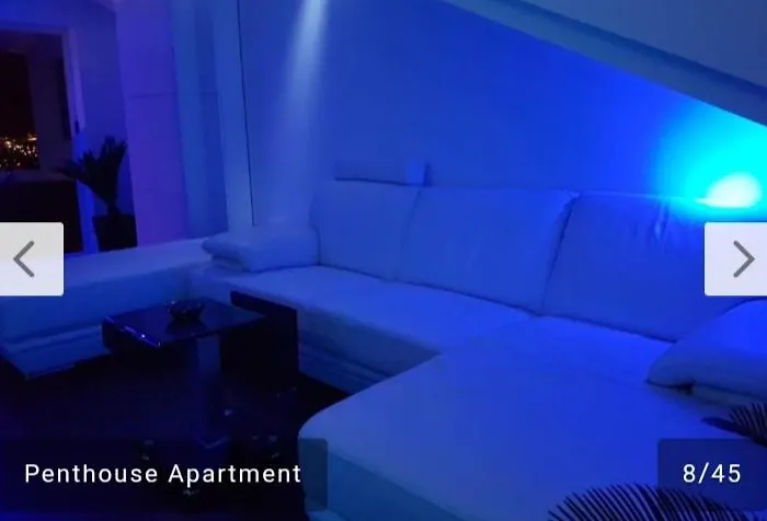 アパート Penthouse Jacuzzi & Pool Luxury オパティヤ